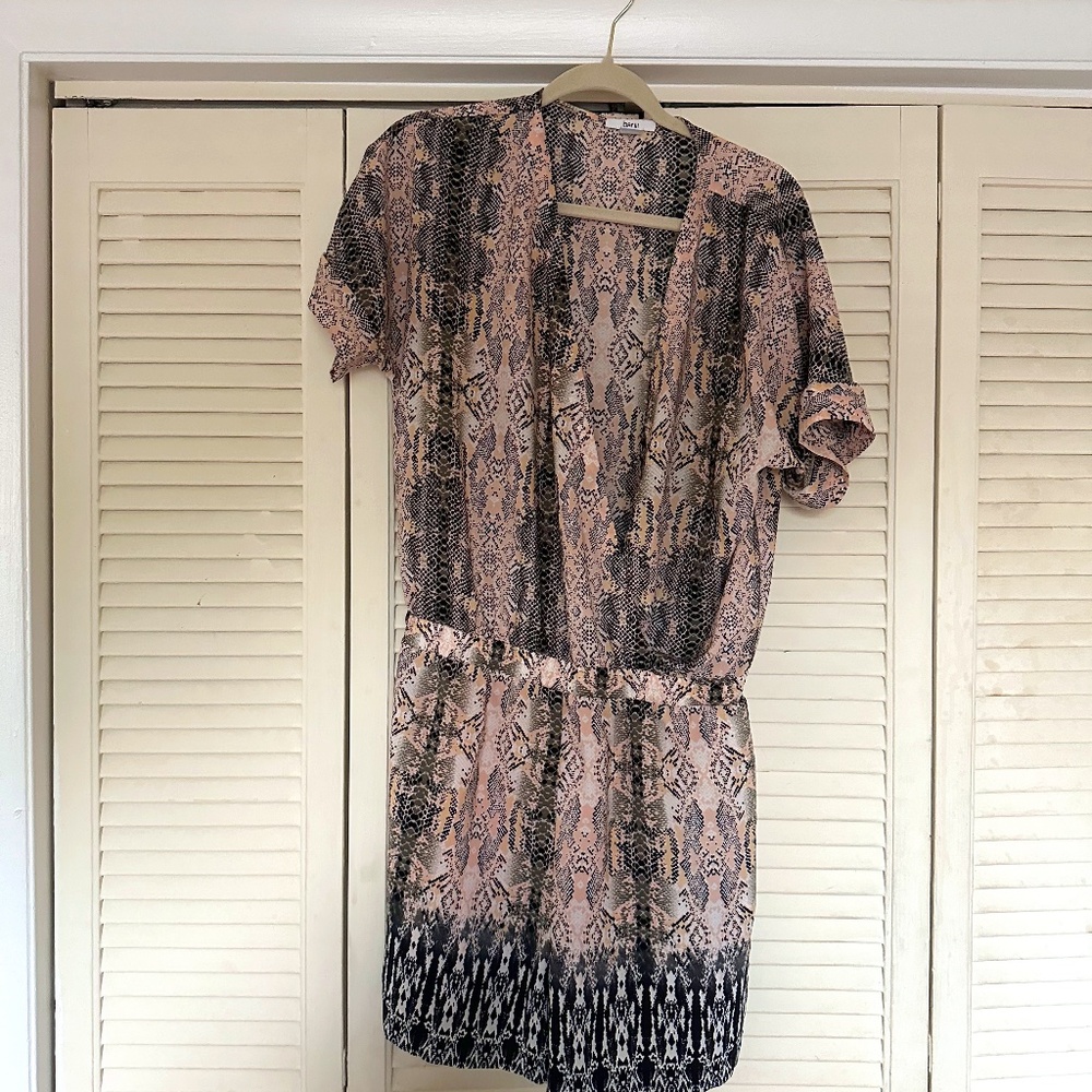 Bar III Short Pink Romper